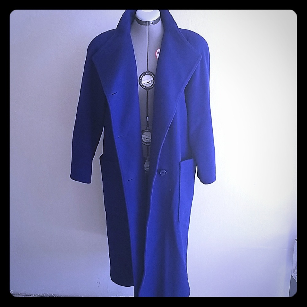 Vintage 60s Forecaster 100% wool pea coat size 7/8